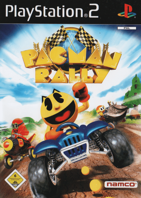 Pac-Man Rally box art for Playstation 2